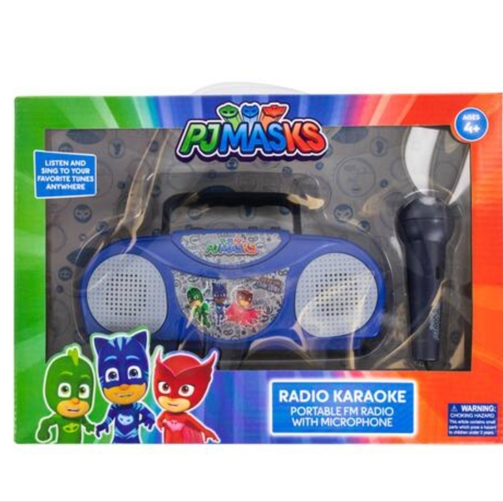 PJ Masks Radio Karaoke with Microphone New/ Sealed